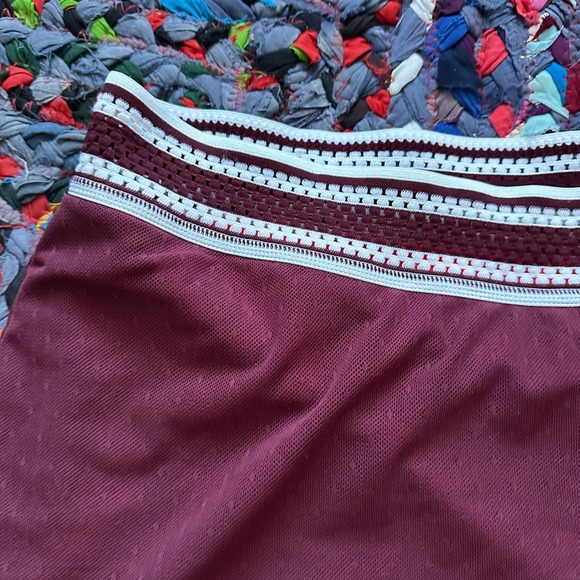NWT New Balance Tournament Skort Maroon Women's Size XL Tennis Pickleball - Picture 3 of 16